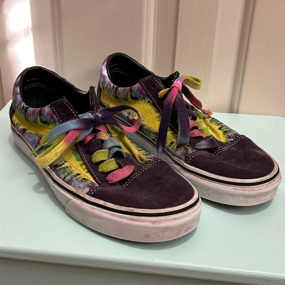 VANS Old School Tie Dyed Unisex Shoes Men’s 8.5 Women’s 10 - Picture 2 of 9